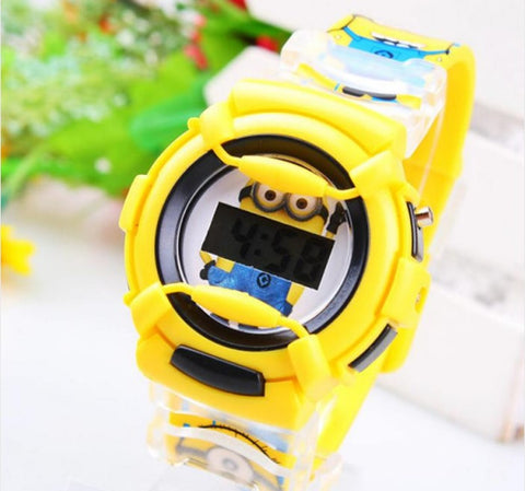 Minion Kids Watch 3D Cartoon Watches