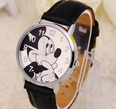 Mouse Cartoon Watch Women Watches Kids Quartz