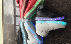 Lighted Colorful LED Lights Children Shoes