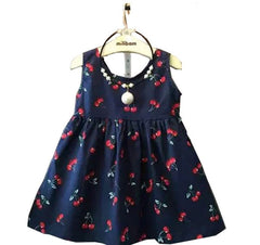 Baby Girl Dress Summer Kids Teenagers Sleeveless