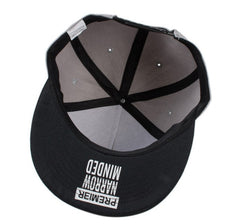 Snapback Baseball Cap Flat-Brimmed Hat