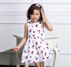 Baby Girl Dress Summer Kids Teenagers Sleeveless