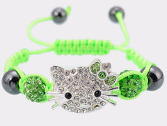 Handmade Cute Children Cat Hello Kitty Bracelet