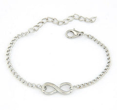 Charm 8 Shape Jewelry Infinity Bracelet