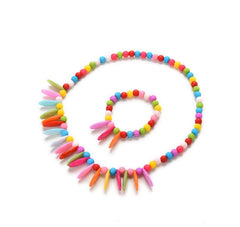 Colorful Children Necklace Bracelet