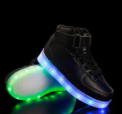 Lighted Colorful LED Lights Children Shoes