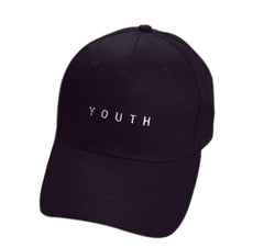 Letter Solid Adult Baseball Cap