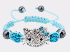 Handmade Cute Children Cat Hello Kitty Bracelet