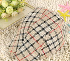 Toddler Flax Cap Newsboy Ivy Hat Classic Plaid hat