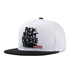 Snapback Baseball Cap Flat-Brimmed Hat