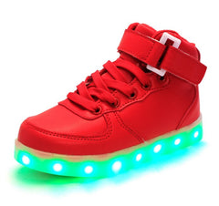 Lighted Colorful LED Lights Children Shoes