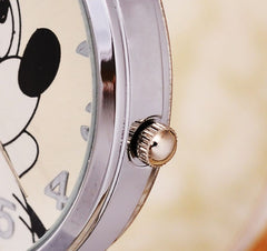 Mouse Cartoon Watch Women Watches Kids Quartz