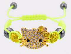 Handmade Cute Children Cat Hello Kitty Bracelet