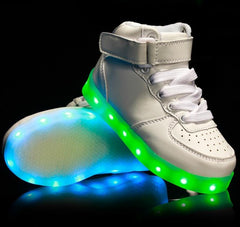 Lighted Colorful LED Lights Children Shoes