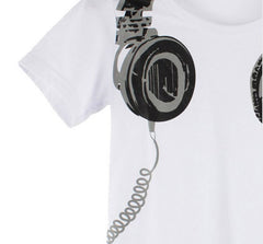 Clothing Casual 3D Headphone Short Sleeve