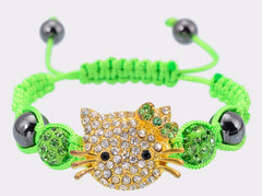 Handmade Cute Children Cat Hello Kitty Bracelet